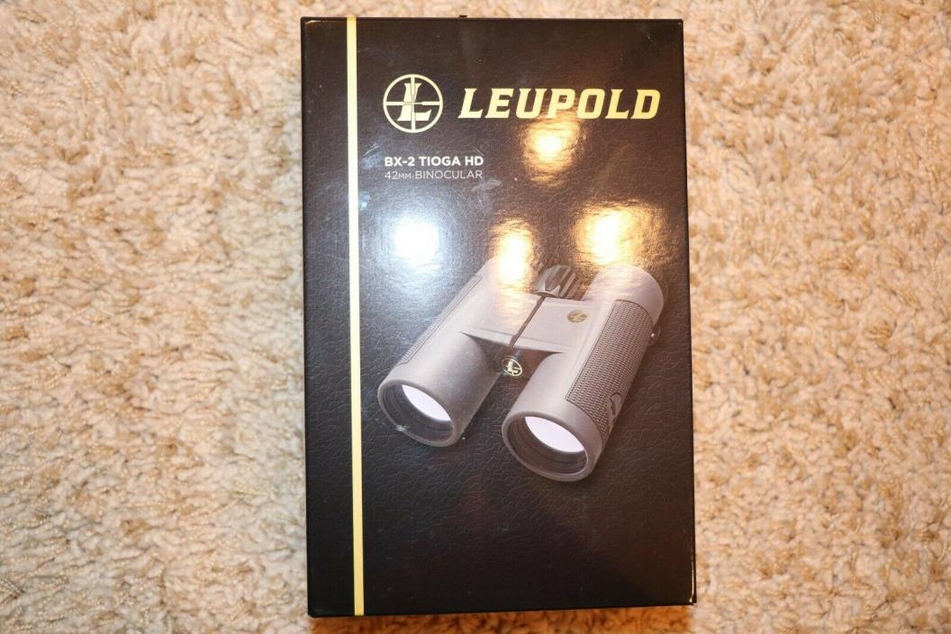 Leupold BX-2 Tioga HD 8x42mm Shadow Grey Roof Prism Binocular 172692