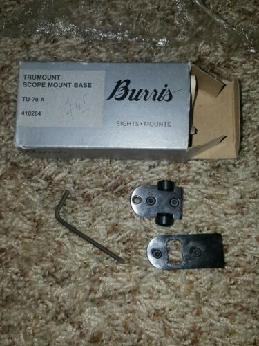 Burris Trumount Universal Base for Winchester 70 Short/Long Action Black #410284