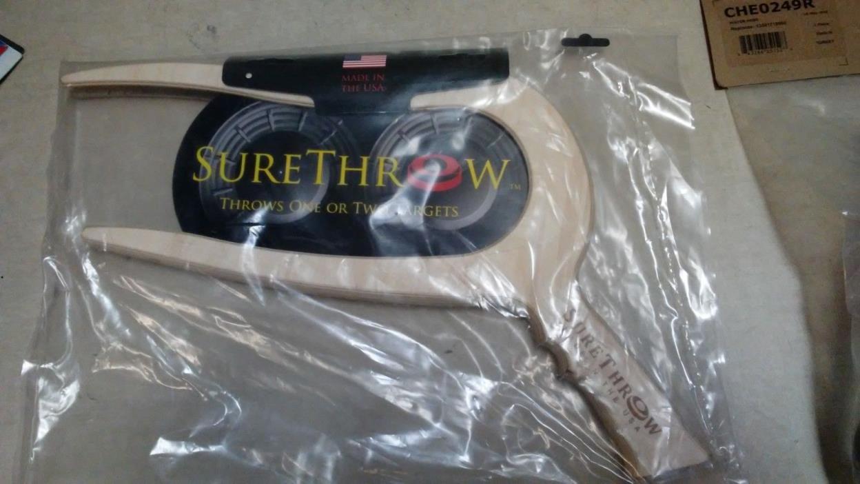 NEW SureThrow Clay Target Thrower FREE SHIPPING