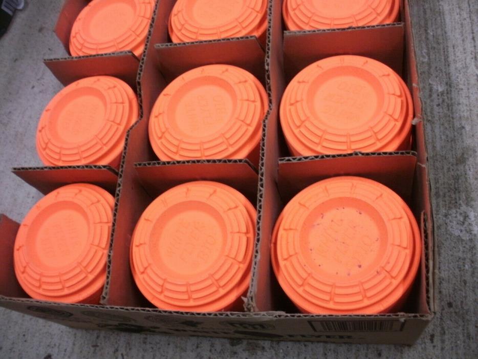 White Flyer Orange Biodegradable Skeets Clay Targets - Box 90 Count