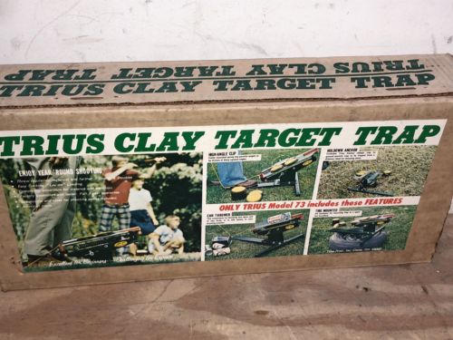 Trius Clay Target Trap Shooter, Model 73 Thrower