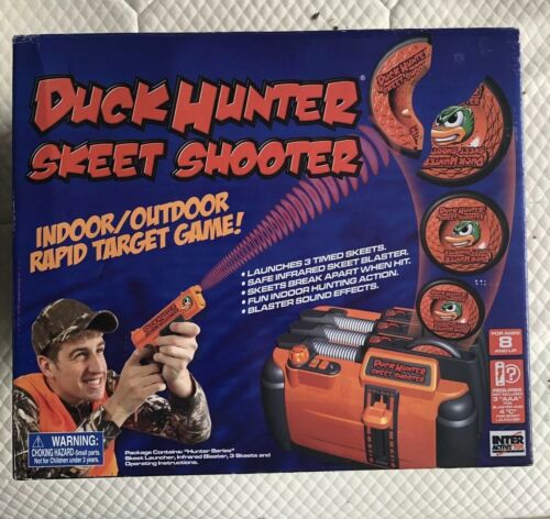 New Duck Hunter Skeet Shooter indoor/outdoor Rapid Target Infrared Game NIB