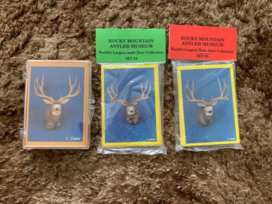Trophy Mule Deer Collector's Series Cards - Rocky Mountain Antler Museum