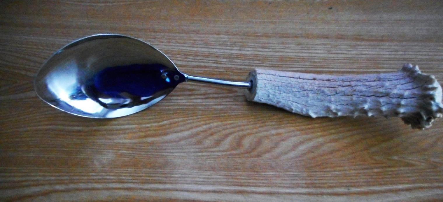 Real Deer handle Spoon, great gift!