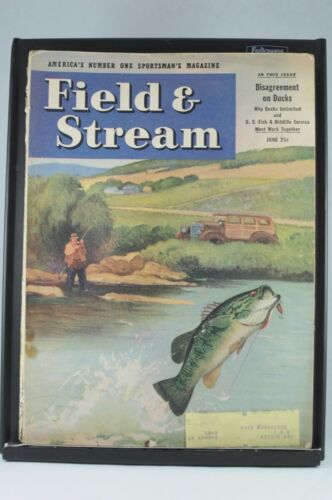 Field & Stream June 1946 VTG Antique Magazine