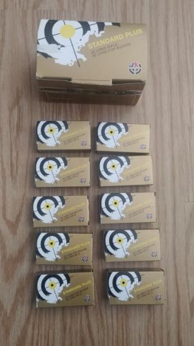 Collectible lot EMPTY SK .22 ammo boxes 10 box and brick box target competition