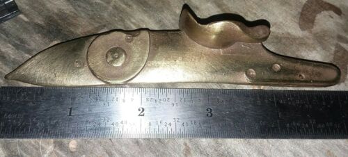 Bronze Flintlock Plate Kentucky Hawken Pennsylvana Brownbess Musket muzzleloader