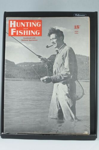 Hunting and Fishing June 1946 VTG Antique Magazine