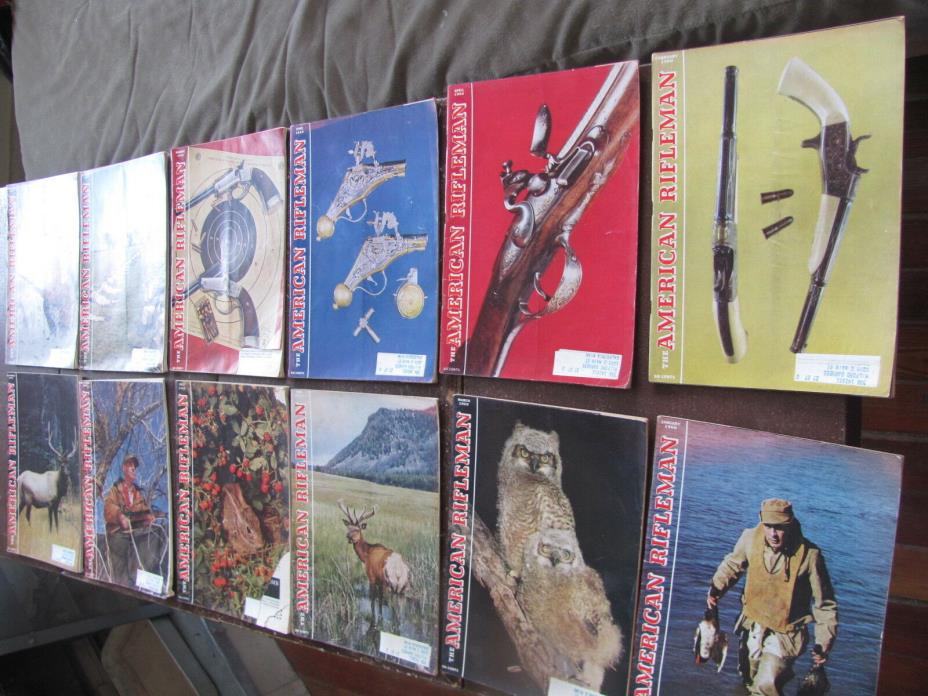 1960 Complete Year Set American Rifleman Magazine