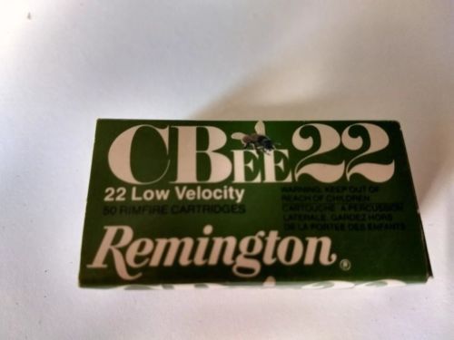 Vintage Remington .22 CBEE Caps Low Velocity Shell Box (EMPTY BOX)