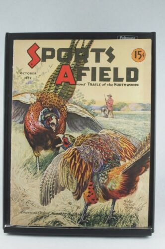 Sports Afield Magazine Oct 1938 VTG Antique