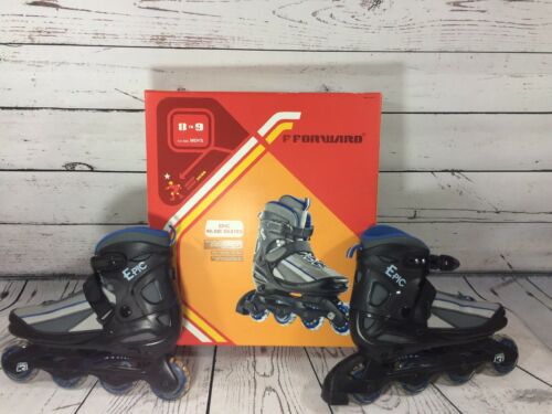 F Forward EPIC Inline Skates Size Men 8-9 in Box Excellent Condition