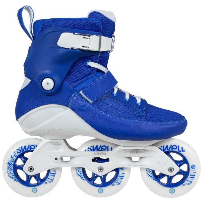 Powerslide Swell Royal Blue 100mm 3 Wheel Inline Fitness Speed Skates