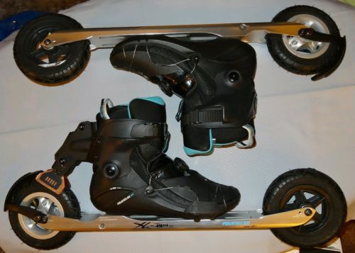 Powerslide XC Path Vi On/offroad Roller Skis for Skating/Classic