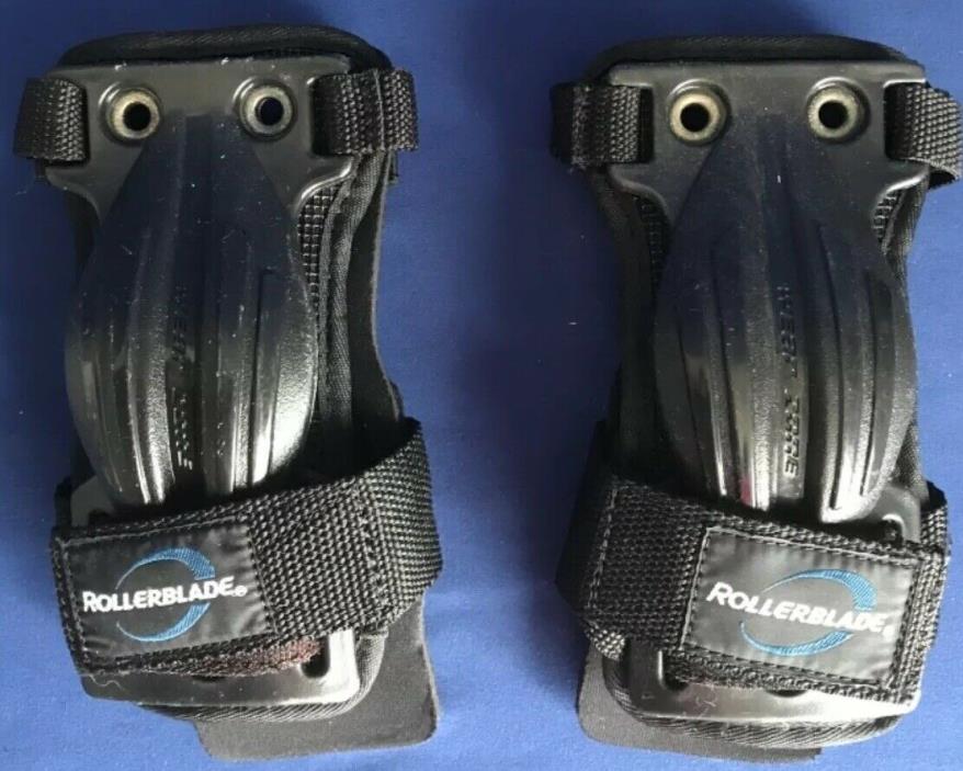 ROLLERBLADE Brand Black WRIST GUARDS Urban Gear Adult Size Large