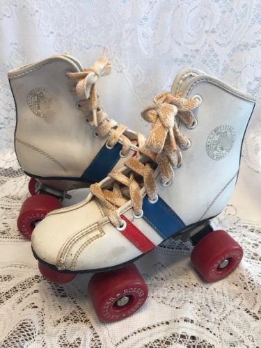 Vintage OFFICIAL ROLLER DERBY KIDS Size 7 Skates