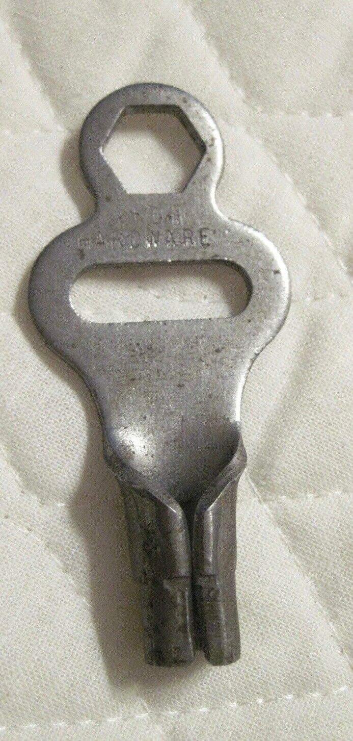 Vintage Union Hardware Roller Skate Key with Wrench Tool