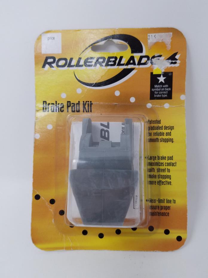 Rollerblade Brake Pad Kit Model ABT2 NM GRAY New in Pack
