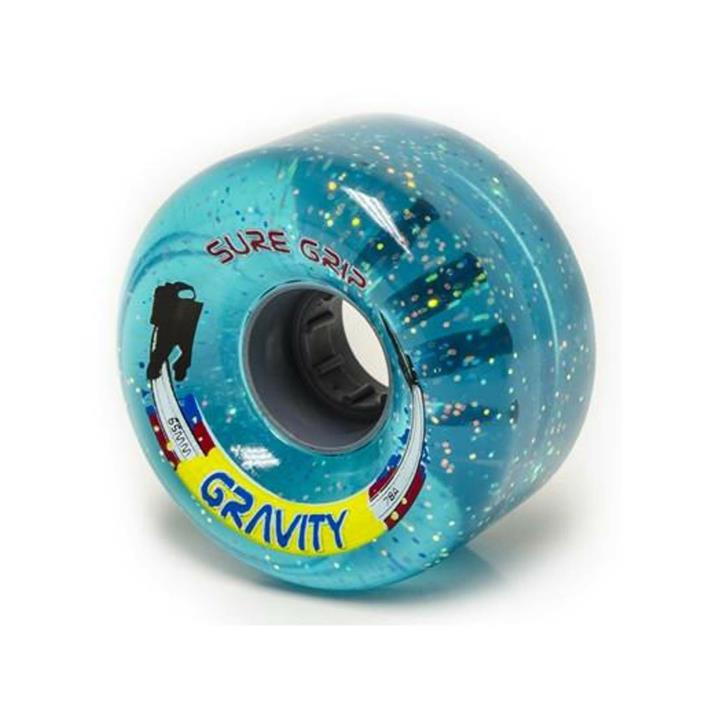 Glitter Gravity Outdoor Roller Skate Wheels 78A  65mm X 35mm