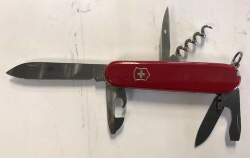 Victorinox Swiss Knife Classic Spartan/Tourist Red 12 Function Multi-tool