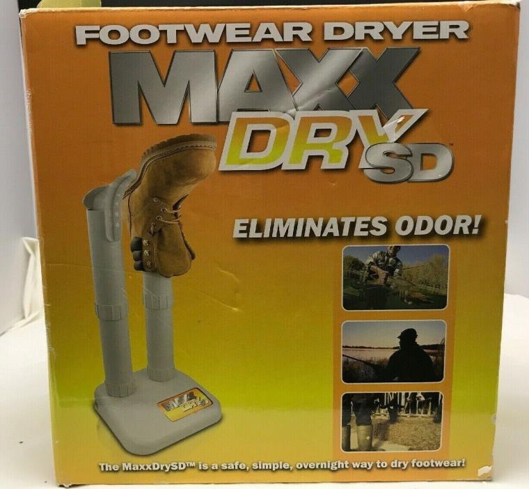 MAXX DRY SD MX00206 SILENT SHOE & BOOT DRYER ELIMINATES ODOR THERMAL CONVECTION