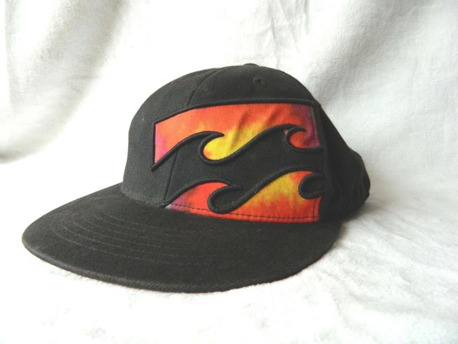 Billabong Vintage Tie Dye 210 Fitted by Flexfit Baseball Cap Hat Sz. 7 1/4-7 5/8