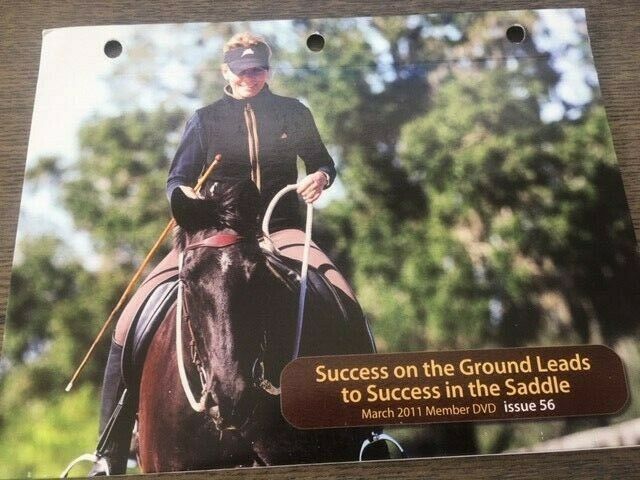 Parelli Savvy Club DVD Success on the Ground leads to Success in Saddle Issue 56