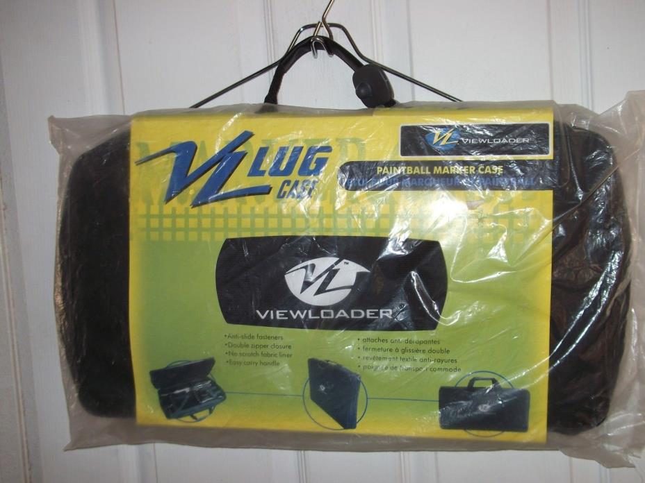 VL Lug ViewLoader Paintball Marker Case Black Nylon Double Zipper New Old Stock