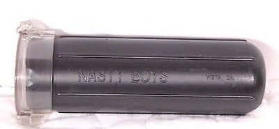 Lot of 3 Nasty Boys Paintball Pods Clear Tops Appx 7.5 x 2.5