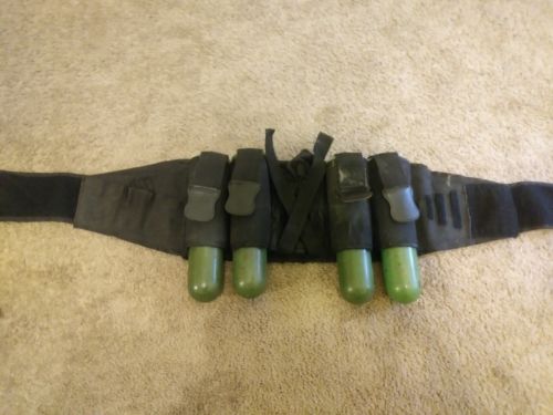 Paint Ball Ammo Belt With Four Tubes. Paint Balls Not Included!