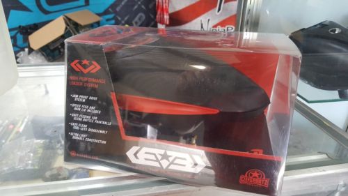 GI Sportz LVL 1.5 Loader / Hopper - Black / Red - Paintball