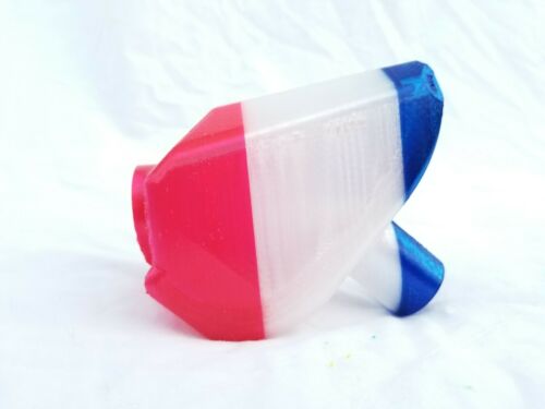 Geoff Box 3D PUMP Paintball loader red/white/blue Tube Fed 50rd ammo OGG
