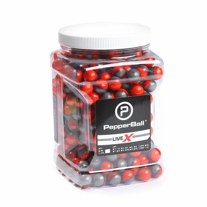 Pepperball Live X Projectiles - 375 Count