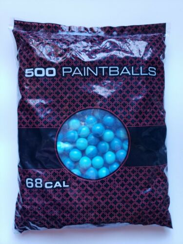 500 Paintballs 68 Cal blue - NEW