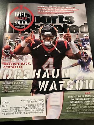 Sports Illustrated 2018 Magazine TEXANS DeShaun Watson J.J. Watt Tiger Woods NFL