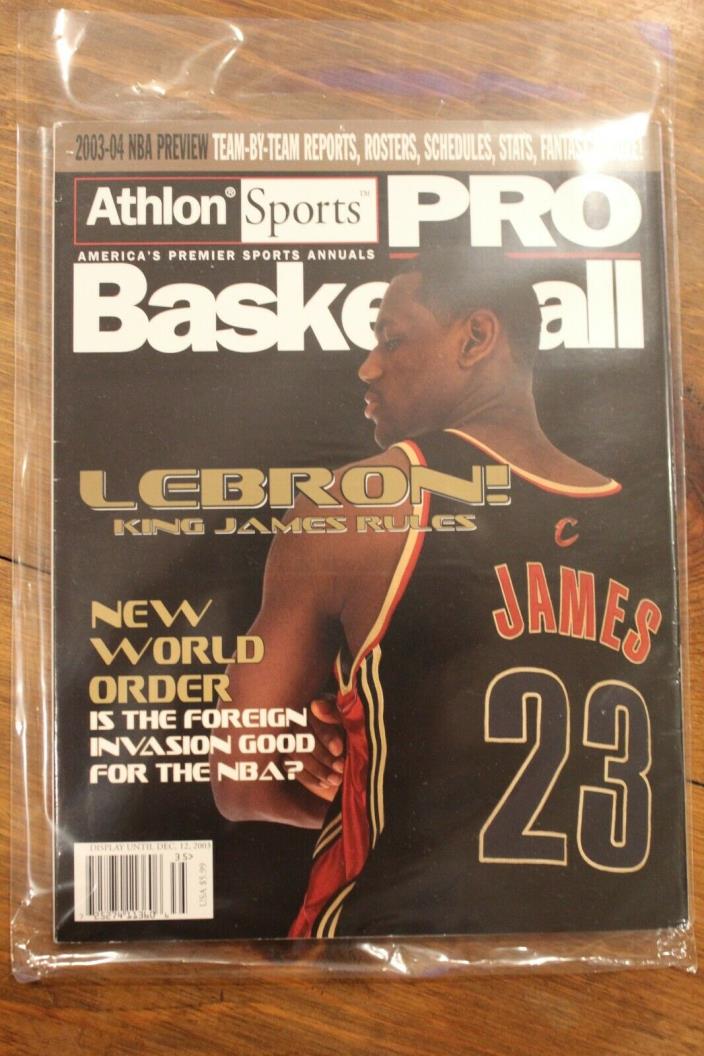 ATHLON Sports-Pro Basketball-Lebron James-2003-Cleveland Cavaliers