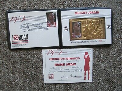 1996 Michael Jordan CHAMPIONS First Day of Issue Stamp #4009
