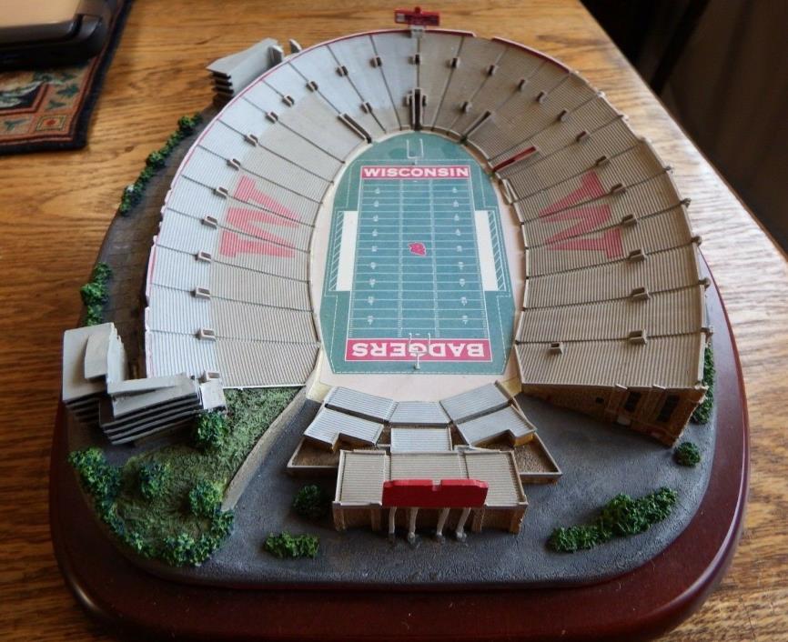 Danbury Mint Camp Randall Stadium Replica Wisconsin Badgers Home Field.