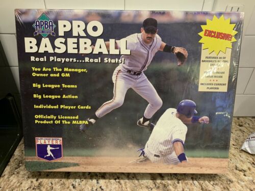 APBA 1995 Limited Edition Numbered Pro Baseball Game New In Box B10