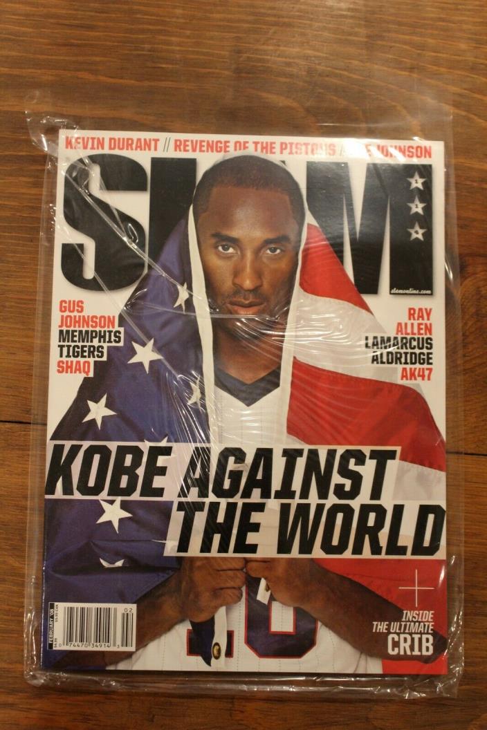 SLAM Magazine-Kobe Bryant-Ray Allen-Lamarcus Aldridge-Gus Johnson-Durant-Pistons