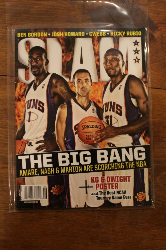 SLAM Magazine-The Big Bang - Amare, Nash & Marion - June 2007