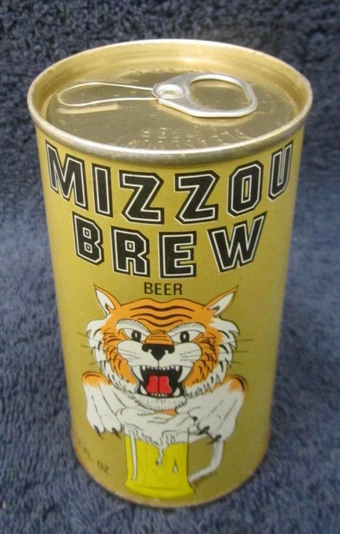 Vtg 1978 University of Missouri FOOTBALL TIGERS Mizzou Brew STEEL Beer Can NICE