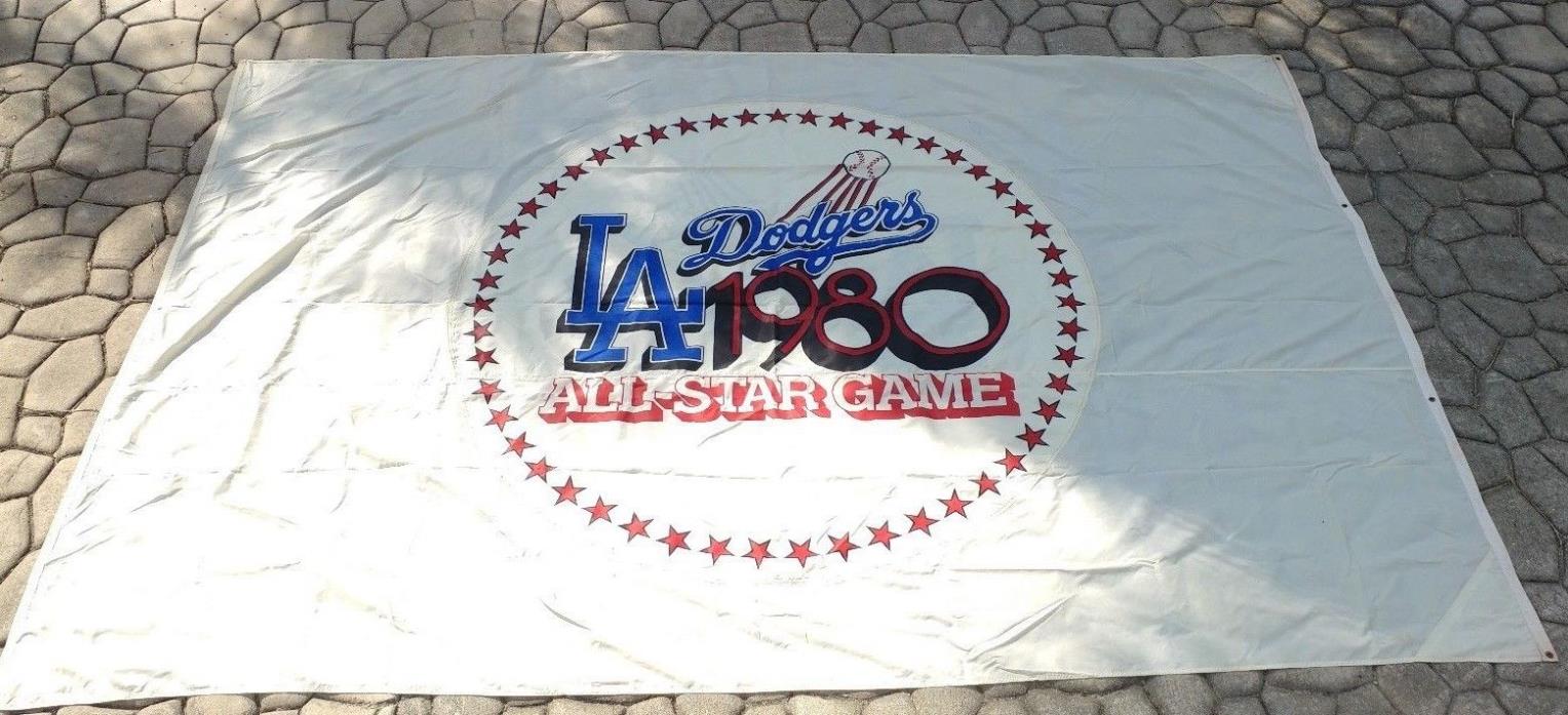 1980 ALL STAR Game L.A. Dodgers Stadium Flag 12' X 8' Major League Baseball
