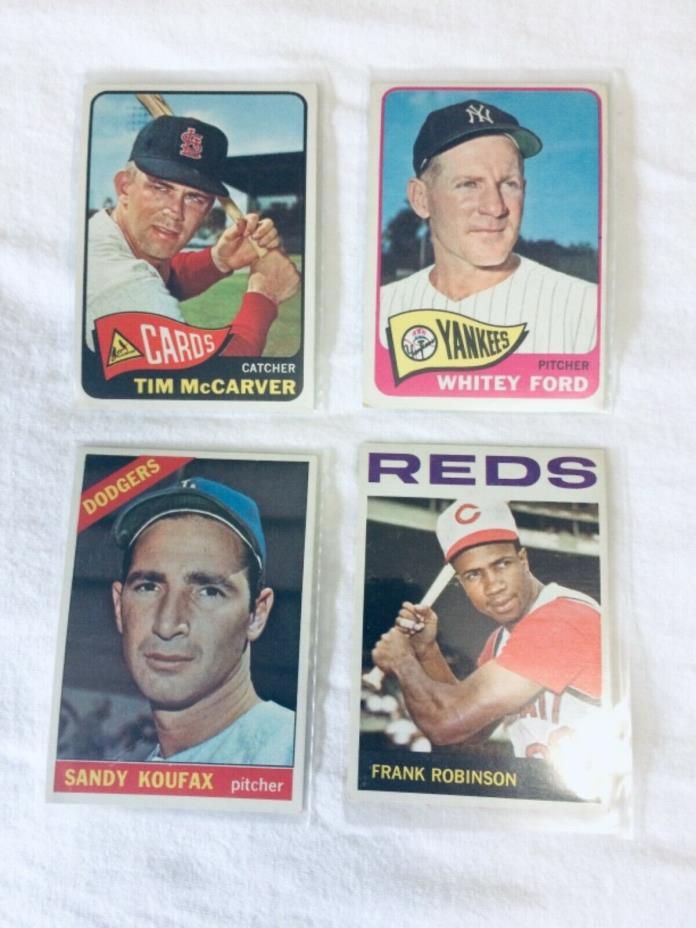 Baseball cards, Topps, Vintage years, Originals, Personal collection