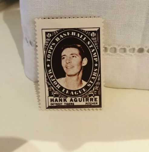 1961 Topps Stamp Hank Aguirre
