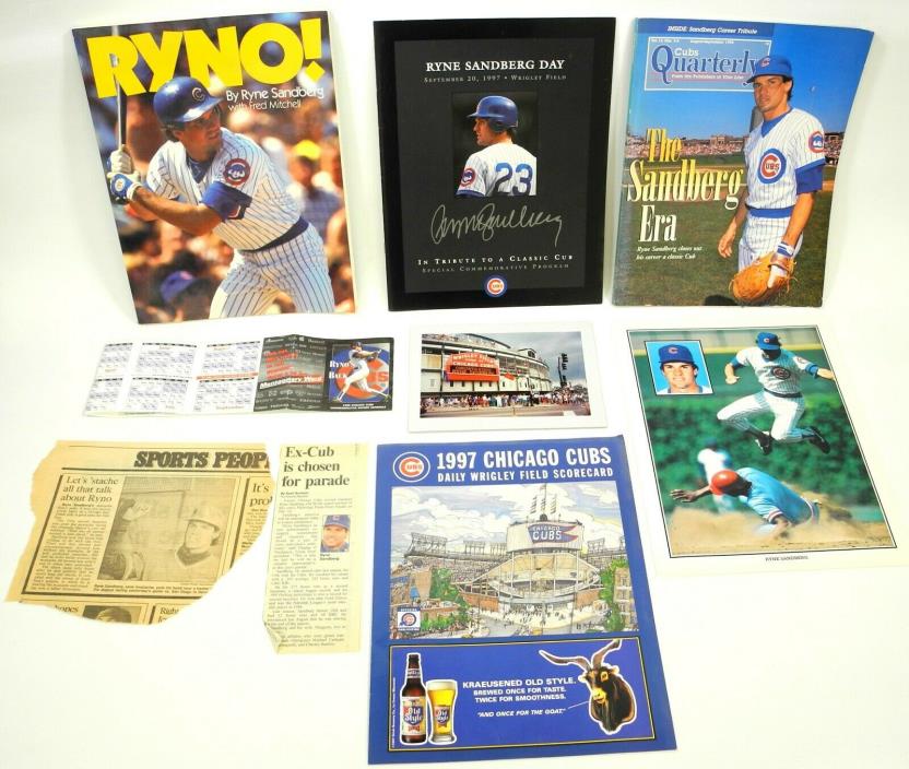 The Ryne Sandberg Collection - Chicago Cubs - Ryno