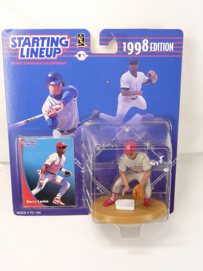 Starting Lineup 1998 Edition  Barry Larkin  New Sealed Package