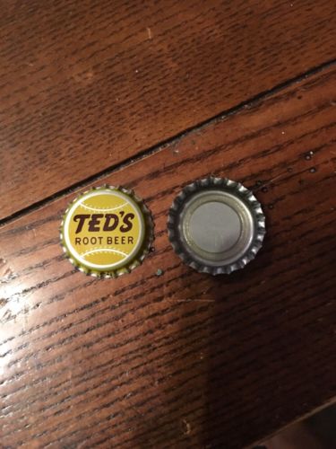 Ted's Root Beer Soda  Bottle Caps 2 For $1