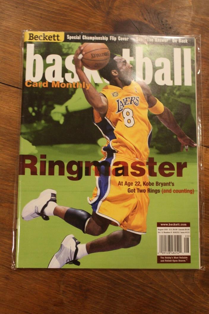 Beckett Basketball Monthly-LA Lakers-Kobe Bryant - Ringmaster-2001