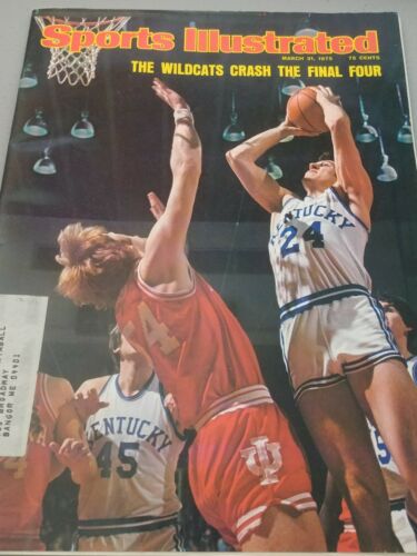 Sports Illustrated March 31 1975 -  Kent Benson Vintage Magazine